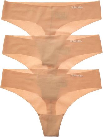 Calvin Klein 3Pk Invisibles Thong