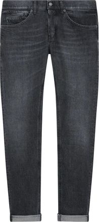 Dondup Jeans George Skinny - Heren - Slim Fit Jeans - Zwart - W32 - Katoen - Jeans