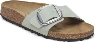 Birkenstock Womens Madrid Big Buckle Sandal In Pure Sage