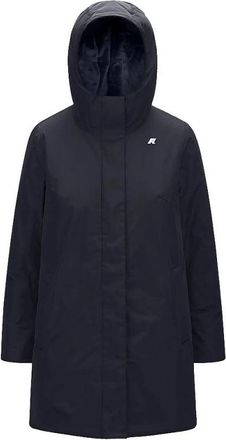 K-Way Sophie Soft Touch Marmotta - Dames - Zomerjassen - Blauw - S - Polyester - Jassen
