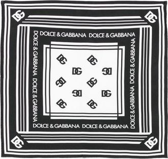 Dolce & Gabbana Printed Silk Foulard