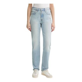 Levi's Dames, Jeans, Blauw, Maat: W26 L30 Katoen