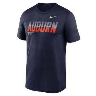 Nike Auburn Sideline Legend Nike Mens Dri-FIT College T-Shirt in Blue | 02TI41SAUN-7SB