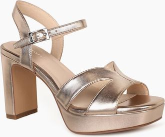 Tamaris Tamaris Womens Luzie Womens Sandals - Gold - Size: 4