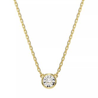 Swarovski Halsketten - Imber pendant, Round cut - Gr. unisize - in Weiß - für Damen