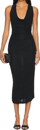 Amanda Uprichard Kahlo Dress In Black