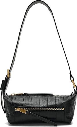 AllSaints Vega Panel Min Shoulder Shoulder Womens Handbags Black
