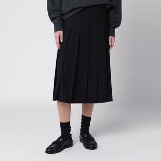 Dunst Black pleated skirt