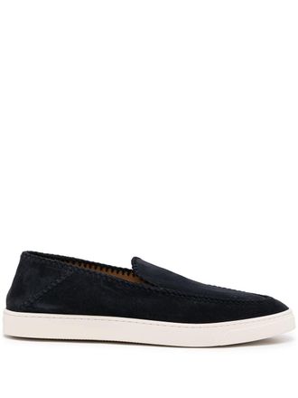 Giorgio Armani Leder-Slip-On-Sneakers