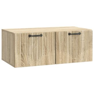 vidaXL Mueble Para Tv De Pared Roble Sonoma 78,5 X 41 X 30 Cm Vidaxl