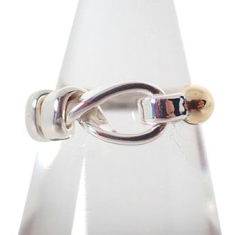 Tiffany & Co. Yellow Gold (18K) Sterling Silver 925 Band Ring (Pre-Owned)
