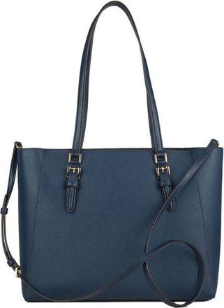 Michael Kors Womens Tote Navy 88.coated Canvas Polyester Tote-bags