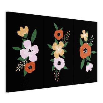 OEM Pintura - Floraci&oacute;n Colorida (3 Partes)