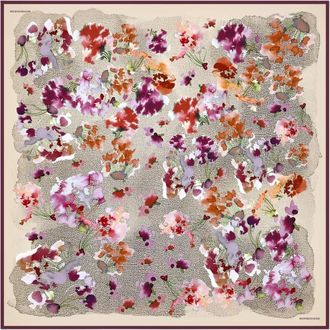 Borbonese Foulard 90x90 - - Accessories - Donna - Multicolore - ONE SIZE