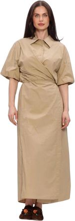 Second Female Kleedjes, Dames, Beige, L, Rhye Dress