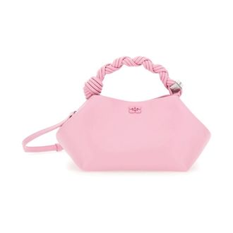 Ganni Handbags, female, Pink, Size: ONE SIZE Bou Small Butter Bag