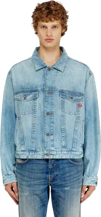 Diesel Trucker jacket in denim - Denim Jackets - Unisex - Blue
