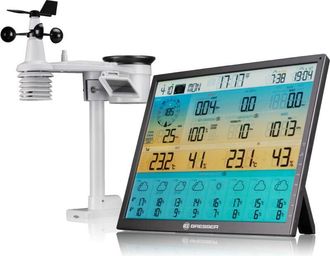 Bresser Wlan 8 Stazione meteorologica 7-in-1 giorni 4CAST xl ad energia solare - Bresser