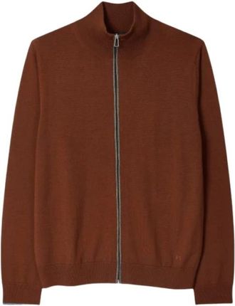 Paul Smith Cardigan - Heren - Truien - Bruin - Maat: M