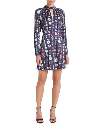 Temperley London Gloriette Silk-Blend Mini Dress