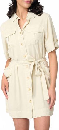 Sanctuary Fluid Surplus Dress In Birch