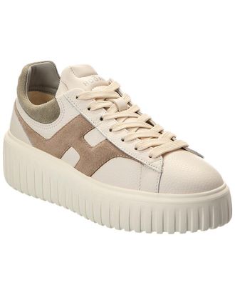 Hogan H-Stripes Leather Sneaker