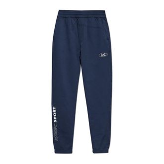 Emporio Armani Sweatpants, male, Blue, Size: XL Sweatpants with logo
