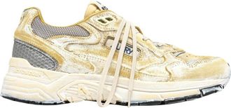 Autry Hyperway Super Vintage Sneaker - Dames - Sneakers - Geel - 36 EU - Katoen - Schoenen