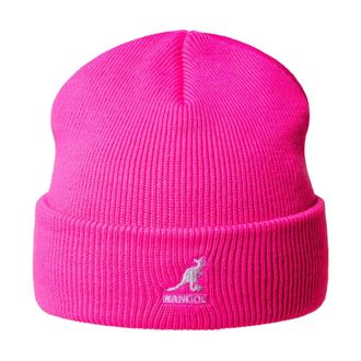 Kangol Pull-On Beanie - Dames - Hoeden - Roze - ONE Size - Accessoires
