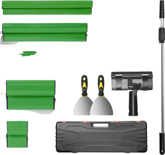 OEM Herramientas De Raspado, Cuchillas De Acero Inoxidable, Mango Ergon&oacute;mico, Color Verde