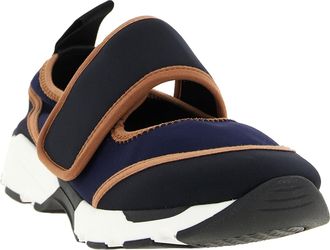 Marni Womens Blue Polyamide Low Top Sneakers