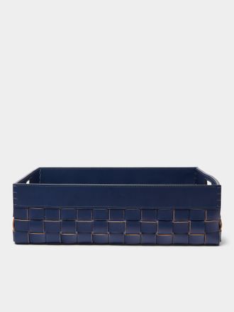 Riviere Barcelona Water-Resistant Leather Large Towel Basket