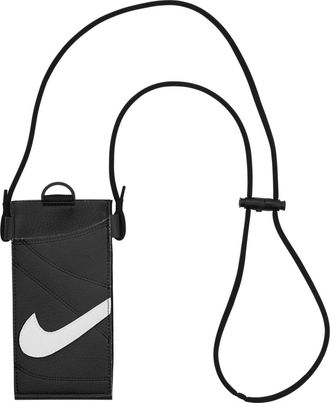 Nike Swoosh Everyday-nekzakje (Zwart/Wit)