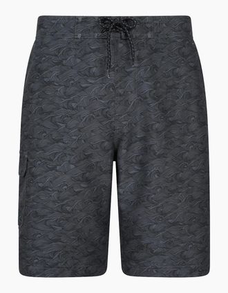 Mountain Warehouse Mens Mountain Warehouse Mens Ocean Wave Boardshorts - Grey - Size: S