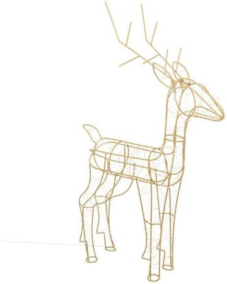 Fééric Lights & Christmas Fééric Lights And Christmas - Decorazione renna h75cm 600 led bianco caldo con trasformatore - Feeric lights & christmas