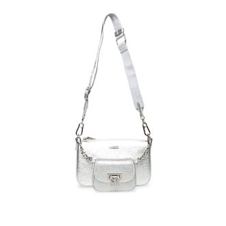 Steve Madden Womens Bnaim R Sil Bag - Silver - One Size