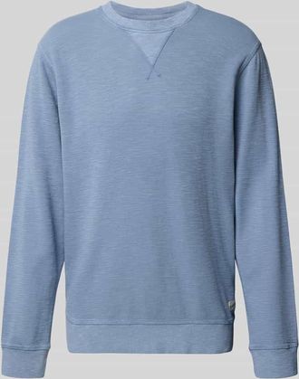 Scotch & Soda Regular Fit Sweatshirt mit Rundhalsausschnitt in Hellblau, Gr&ouml;&szlig;e XXL