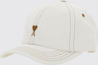 Ami Cappello da baseball in cotone con logo Ami de Caur ricamato