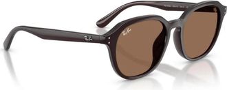 Ray-Ban Stijlvolle zonnebril voor mode en bescherming - Heren - Zonnebrillen - Bruin - 54 MM - Accessoires