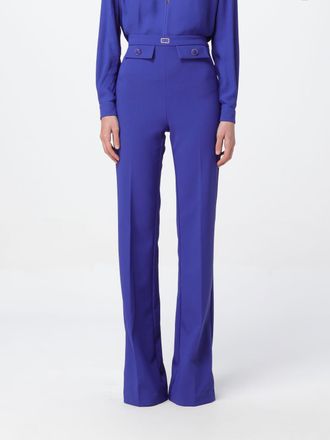 Elisabetta Franchi Pants ELISABETTA FRANCHI Woman color Indigo