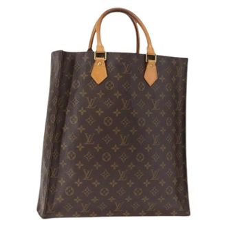 Louis Vuitton Pre-owned Tote Bags, female, Brown, Size: ONE SIZE Pre-owned Vintage Canvas Tote Bag