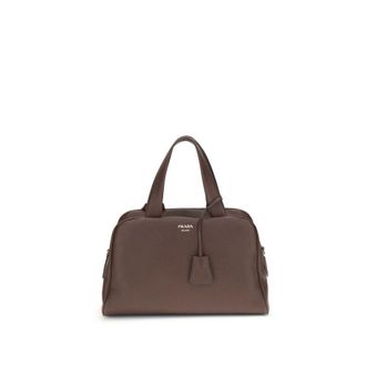 Prada Brown Calf Leather Bos Taurus Womens Handbag