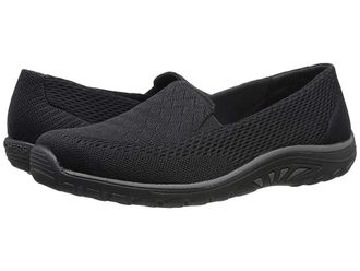 Skechers Reggae Fest - Willlows Womens Slip on Shoes Black : 7.5 B - Medium, Textile
