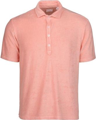 Swims Myrtos Velour Cover-Up Polo in Pale Rose at Nordstrom, Size Xx-Large