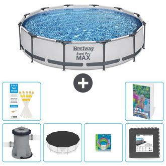 Bestway Piscina Bestway Steel Pro Max Redonda - 366x76 Cm - 7-piezas S317