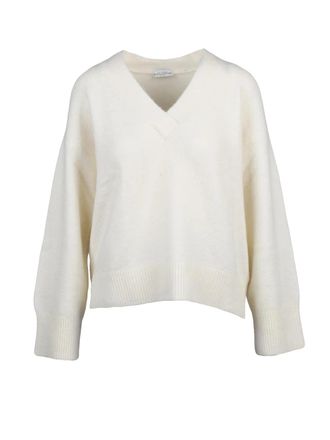 Ballantyne V-neck Pullover Crafted from Alpaca-Wool Blend
