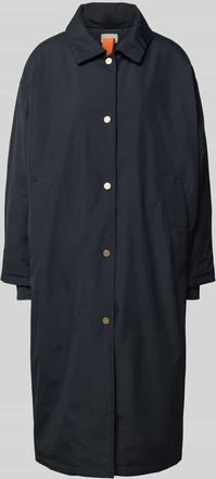 G-Lab Mantel mit Umlegekragen Modell FREE in Dunkelblau, Größe L