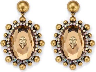 Kurt Geiger Eagle Head Crystal Drop Earrings in Light Colorado at Nordstrom