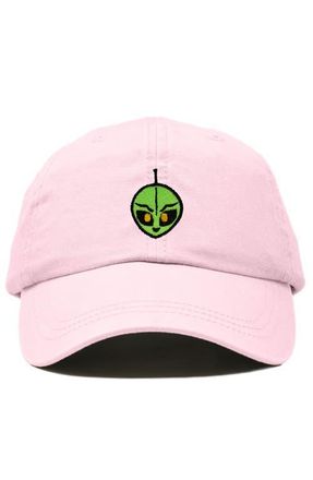 Dalix Duder Alien Dad Cap in Washed Pink at Nordstrom