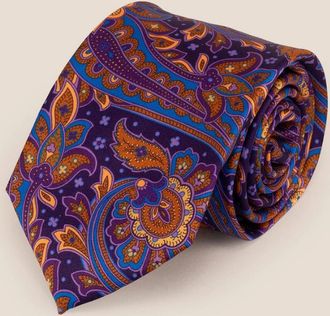 Oswin Hyde Mens Print Violet